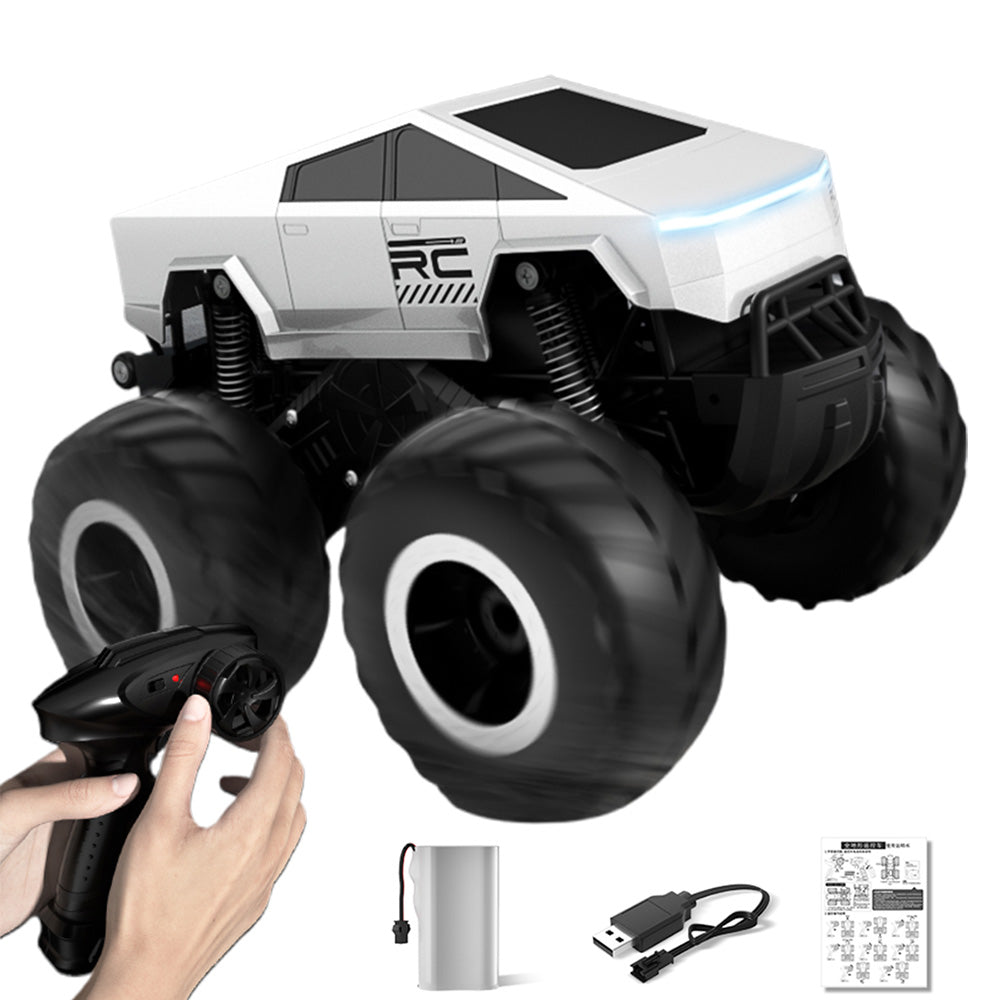 2.4GHz Remote Control Car Toy 4WD All Terrain RC Off-Road Pick-Up Truck Toy