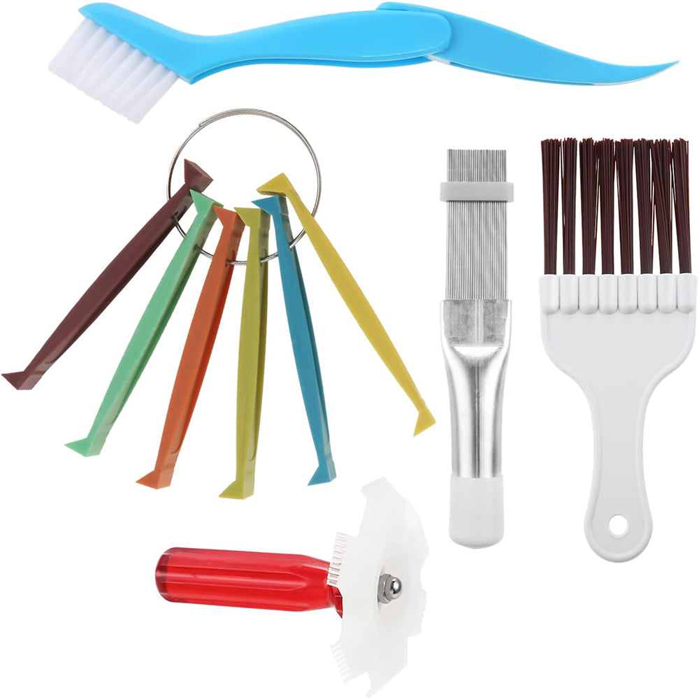 Air Conditioner Fin Cleaner Set Air Refrigerator Evaporator Radiator Cleaning Brush Tools