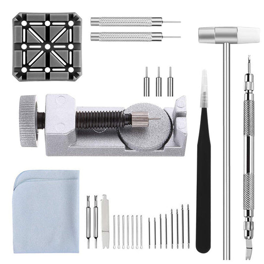 Watch Repair Kit for Watch Battery Replacement Link Removal Watch Repair Screwdriver Set