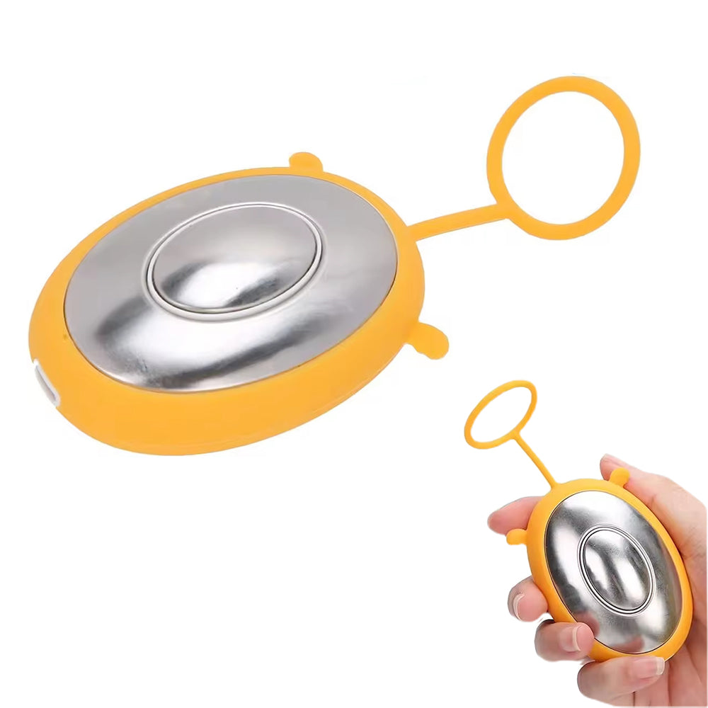 Hand Held Ergonomic Sleep Aid Machine Sleep Instrument for Insomnia Yellow