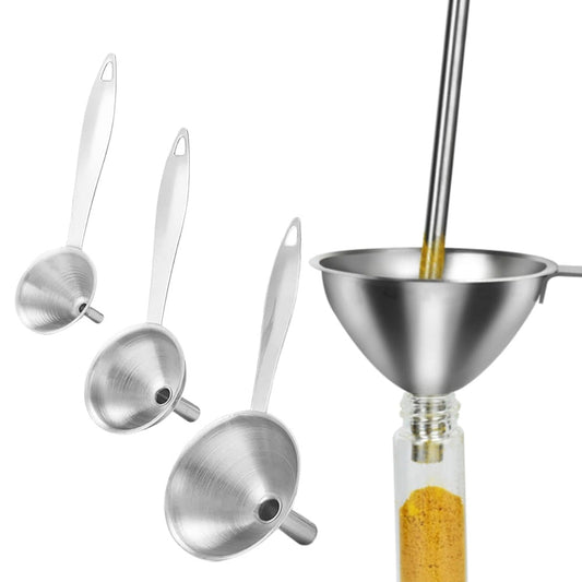 3Pcs Set Funnels Small Funnels for Filling Mini Bottle Container