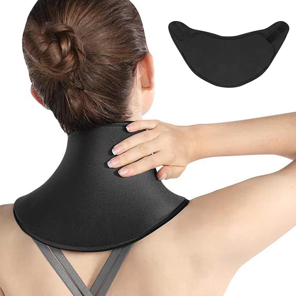 Gel Ice Pack Wrap for Neck Reusable Cervical Cold Hot Compress Cover