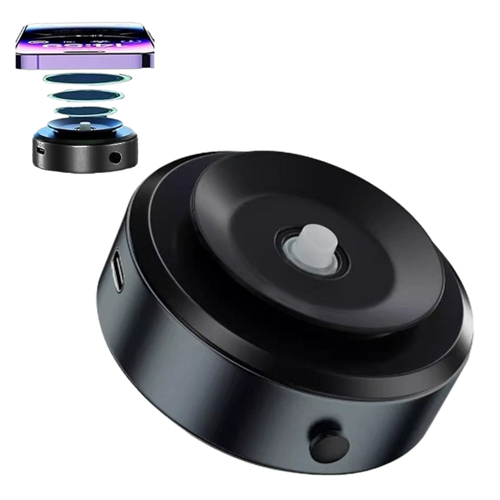 Vacuum Sunction Phone Holder Rotatable Car Bracket Phone Mount Black