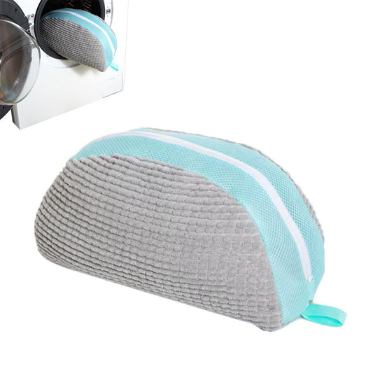 Reusable Shoe Washing Bag Laundry Shoe Bag for Washing Machine Blue