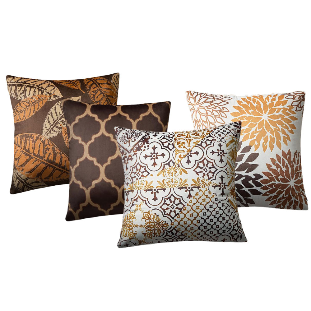 4Pcs Bohemian Cushion Pillowcase Home Sofa Decoration Printed Pillow Covers Style 2