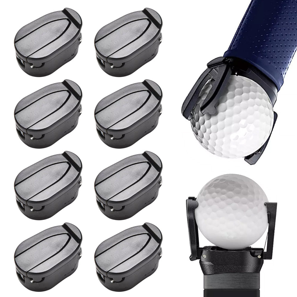 8Pcs Golf Ball Retriever Grabbers Foldable Golf Ball Pick Up Claw Sucker Tools