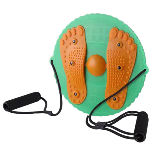 Magnetic Waist Twisting Disc Resistance Twist Board Balance Fitness Trainer Green