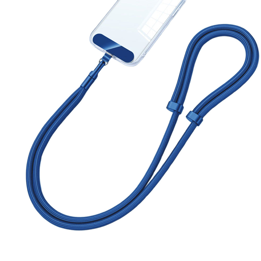 Adjustable Cell Phone Lanyard Crossbody Phone Strap for Most Smartphones Blue
