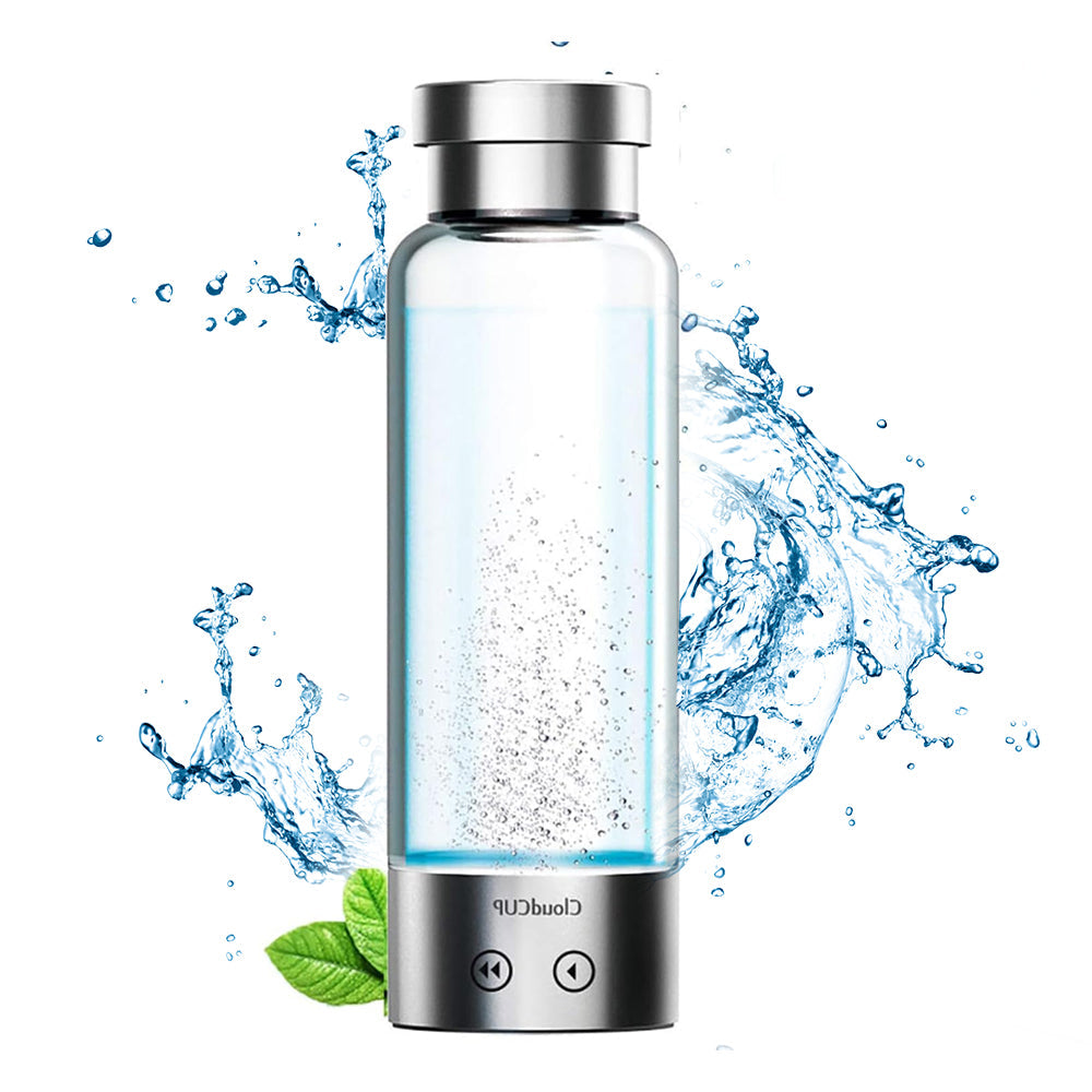 480mL Hydrogen Water Bottle Hydrogen-Rich Water Generator Rechargeable Hydrogen Water Machine