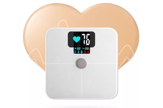 Smart Digital Bathroom Body Fat Scale 180KG Bluetooth Scales Weight for BMI Water-White