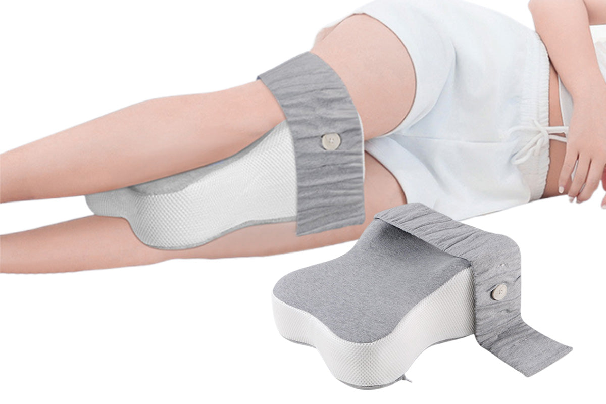Memory Foam Leg Pillow Cushion for Knee Support Pain Relief Pregnant-With Strap