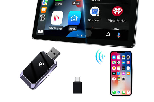 Wireless CarPlay Adapter Plug and Play for Factory Wired CarPlay Cars iOS 10+