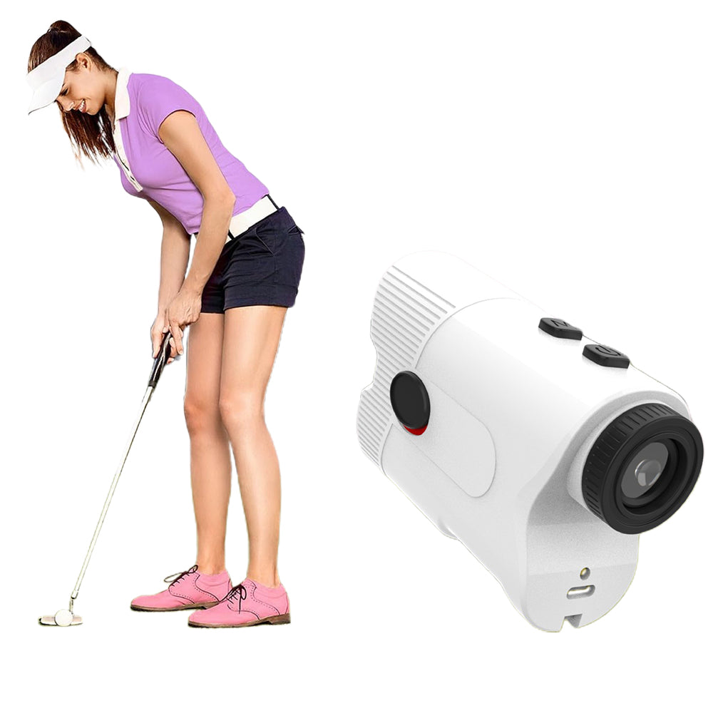 1200Yard Golf Laser Rangefinder Magnetic Mount Distance Measuring Tool with Flag Pole Locking Vibration
