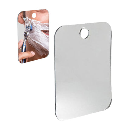 Bathroom Anti-Fog Mirror Fogless Shower Mirror Make Up Mirror Camping