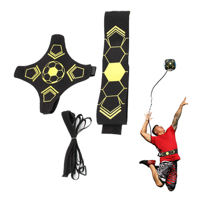 Football Kick Trainer Soccer Training Aids Hands Free Throw Sole Practice Equipment