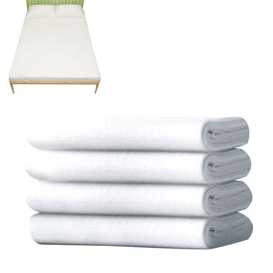 4Pcs Travel Disposable Bedding Set Portable Bed Sheet Quilt Cover Pillowcase Set