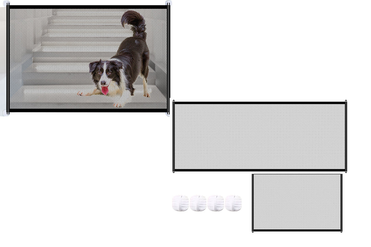 Mesh Gates for Kids or Pets Magic Pet Gate for The House