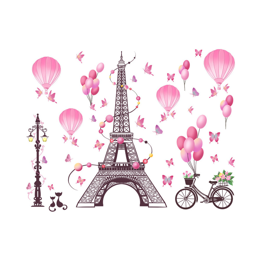 Paris Tower Wall Stickers Eiffel Tower Wall Sticker Decal
