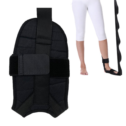 Hamstring Stretcher Stretching Strap Ligament Stretching Belt  for Dancing Pilates Yoga Black