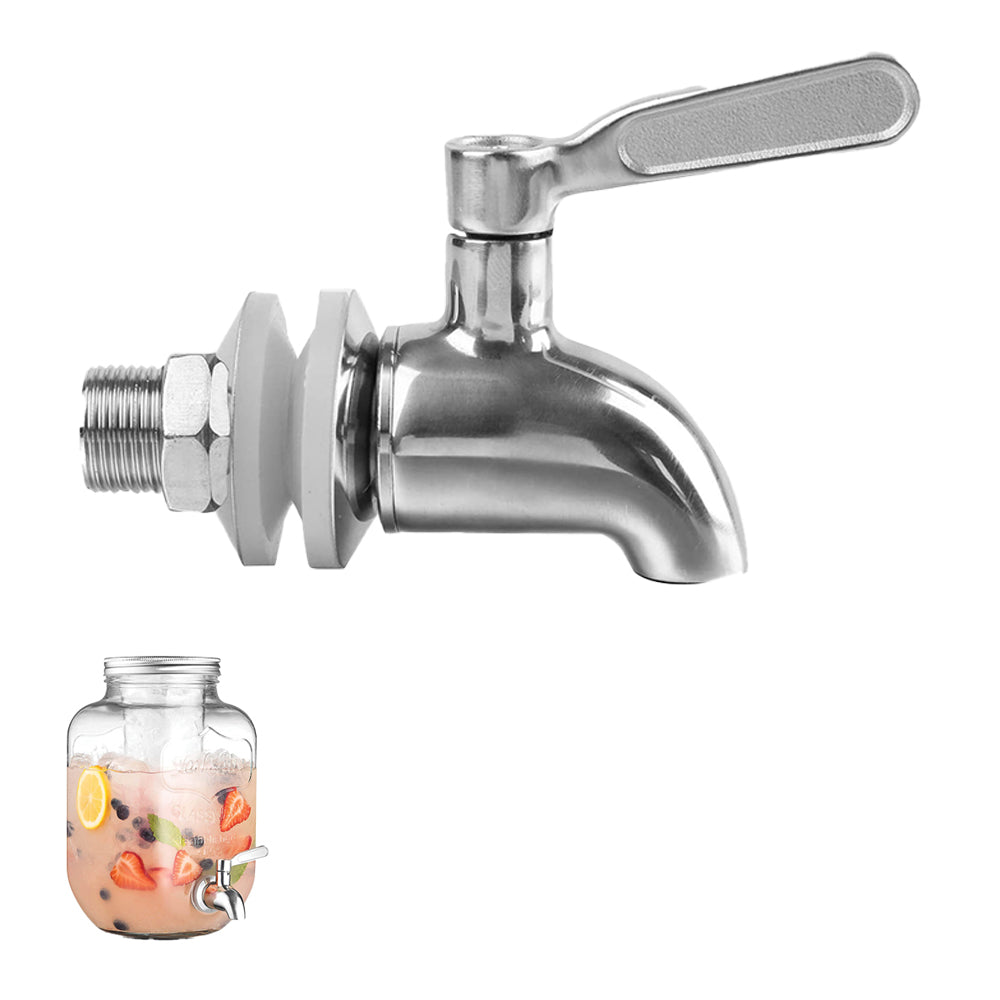 Stainless Steel Beverage Dispenser Replacement Spigot Water Drink Dispenser Replacement Faucet