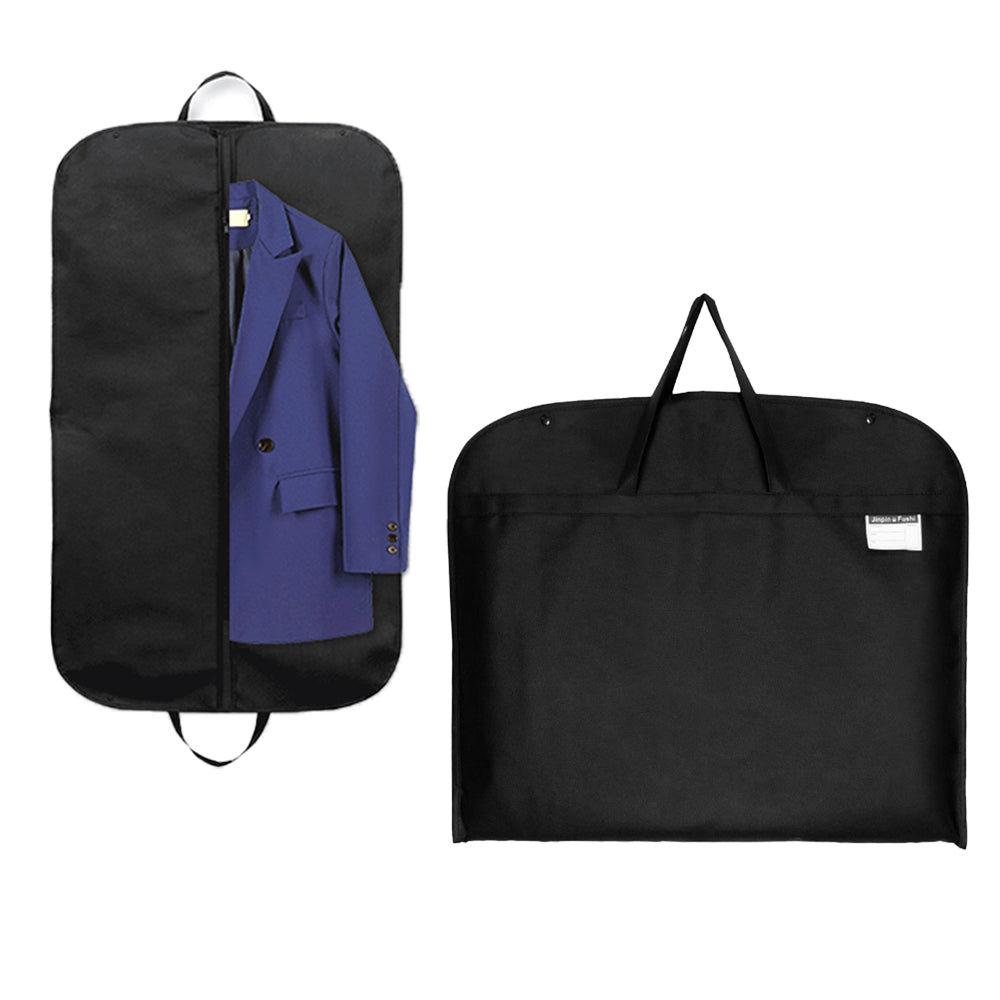 2Pcs Travel Garment Bag Suit Cover Carrier Bag with Handles