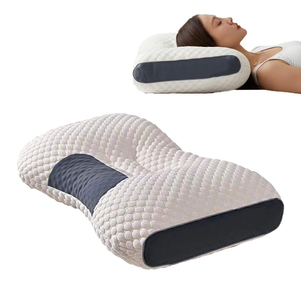 Memory Foam Pillow Cervical Massage Pillow for Neck Pain Relief