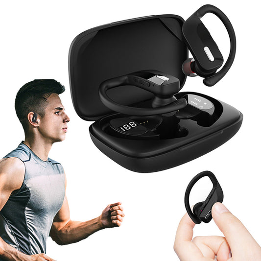 Wireless Bluetooth Earphones Headphones Sport Gym Earbuds