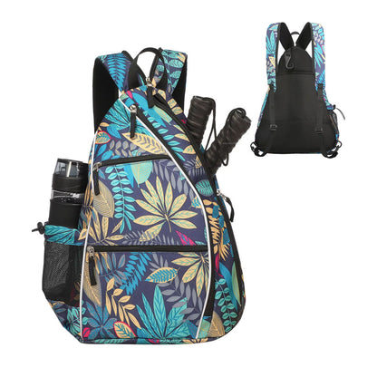 Pickleball Bag Pack Reversible Backpack Travel Sports Sling Bag Style 2