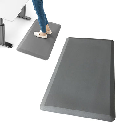 Kitchen Floor Mat Cushioned Anti-Slip Water Resistant Mat for Kitchen Laundry Gray