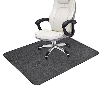 Anti-Slip Office Chair Mat Floor Protector Dark Grey
