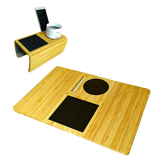 Non-Slip Flexible Arm Rest Sofa Table Tray