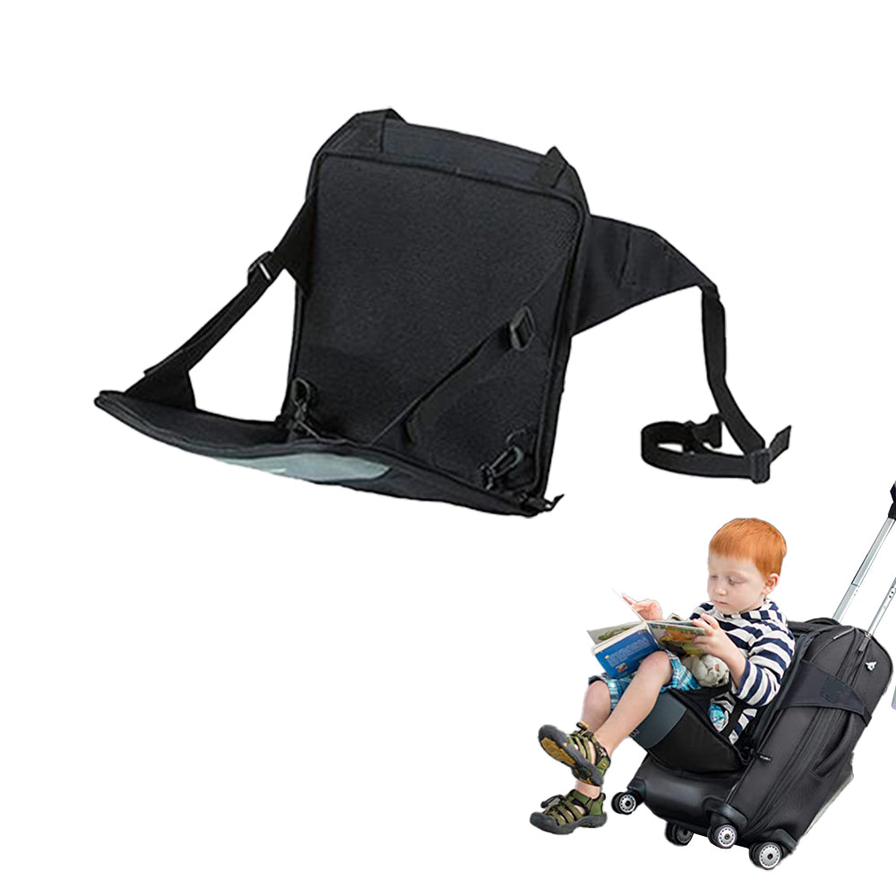 Collapsible Kid Travel Seat Hands Free Toddler Carrier Ride-On Wheeled Luggage