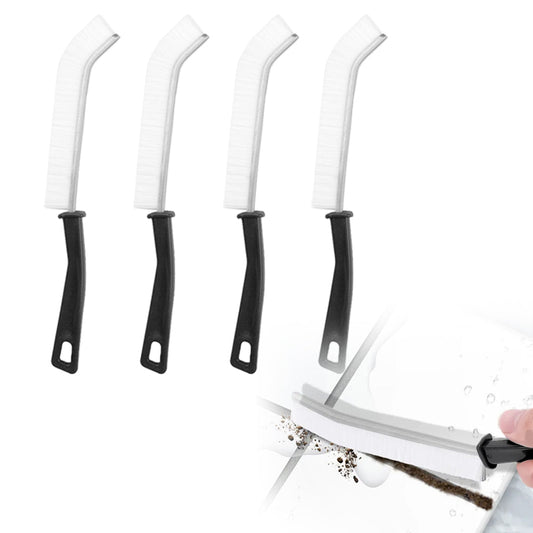 4Pcs Multifunctional Recess Crevice Cleaning Brush Household Gap Cleaning Brush White