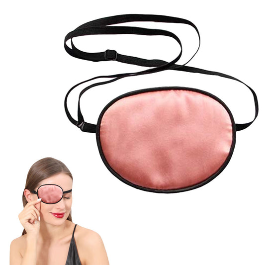 Mulberry Silk Eye Patch for Single Eye Mask Pink