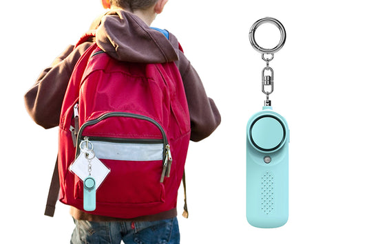 Self Defense Alarm Keychain - Blue