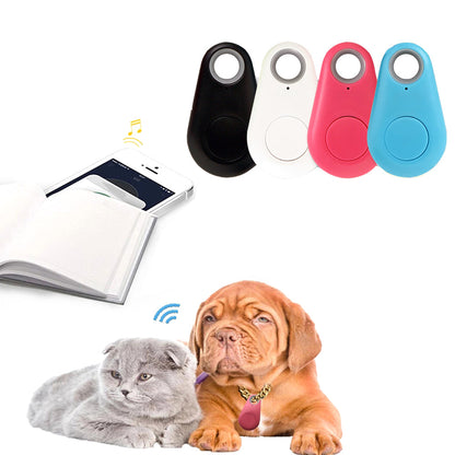 4Pcs Wireless Smart GPS Tracker Bluetooth Alarm Locator for Kids Pets Wallet Keys Anti Lost