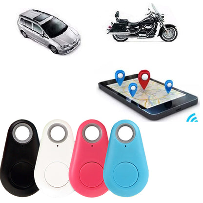 4Pcs Wireless Smart GPS Tracker Bluetooth Alarm Locator for Kids Pets Wallet Keys Anti Lost