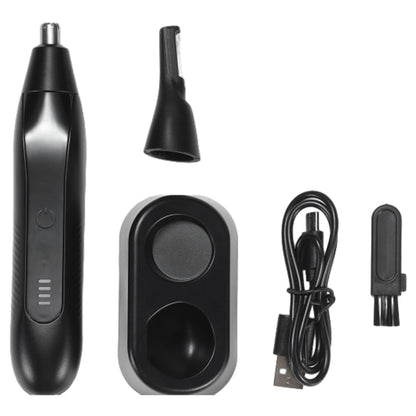 2-in-1 Electric Nose Hair Trimmer For Men Replaceable Eyebrow Body Hair Clipper