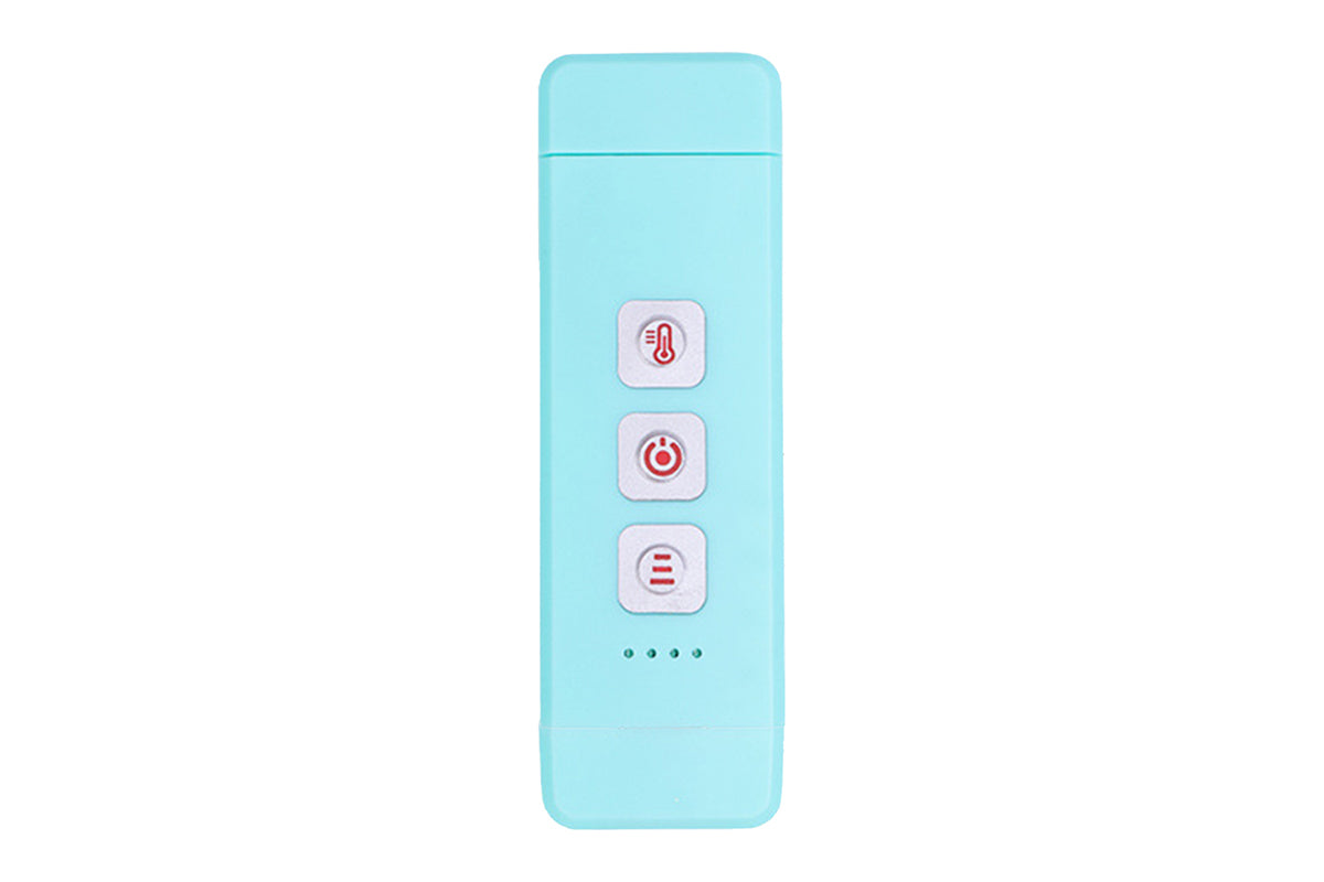 Book Light Clip-On USB Rechargeable Reading Lamp Adjust Angle LED Reading Light-Green