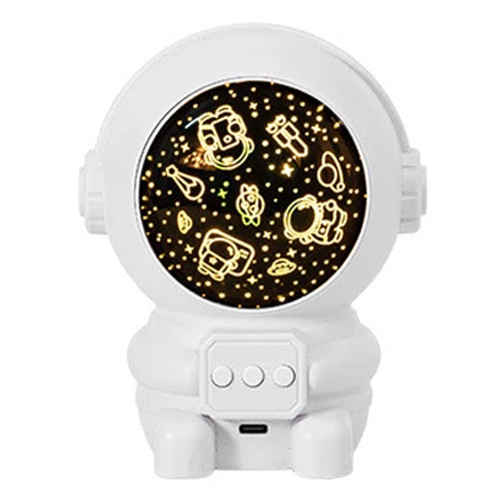 Astronaut Projector Light Starry Music Night Light Bedside Table Lamp Kids Gift