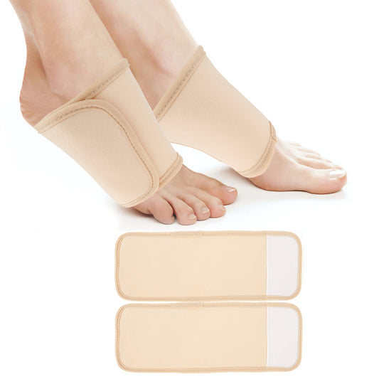Pair of Foot Castor Oil Wrap Pack Reusable Washable Adjustable Leakproof Castor Oil Ankle Pack Wrap Khaki
