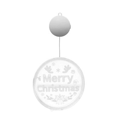Round Merry Christmas LED Christmas Light Battery Operated Xmas Fairy Light