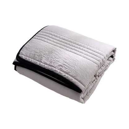 Summer Blankets Air Condition Comfort Lightweight Thin Quilt Grey