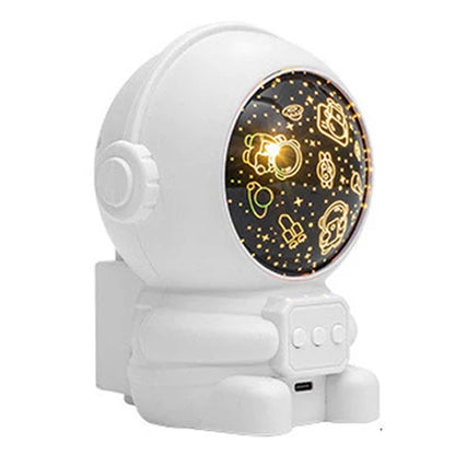 Astronaut Projector Light Starry Music Night Light Bedside Table Lamp Kids Gift