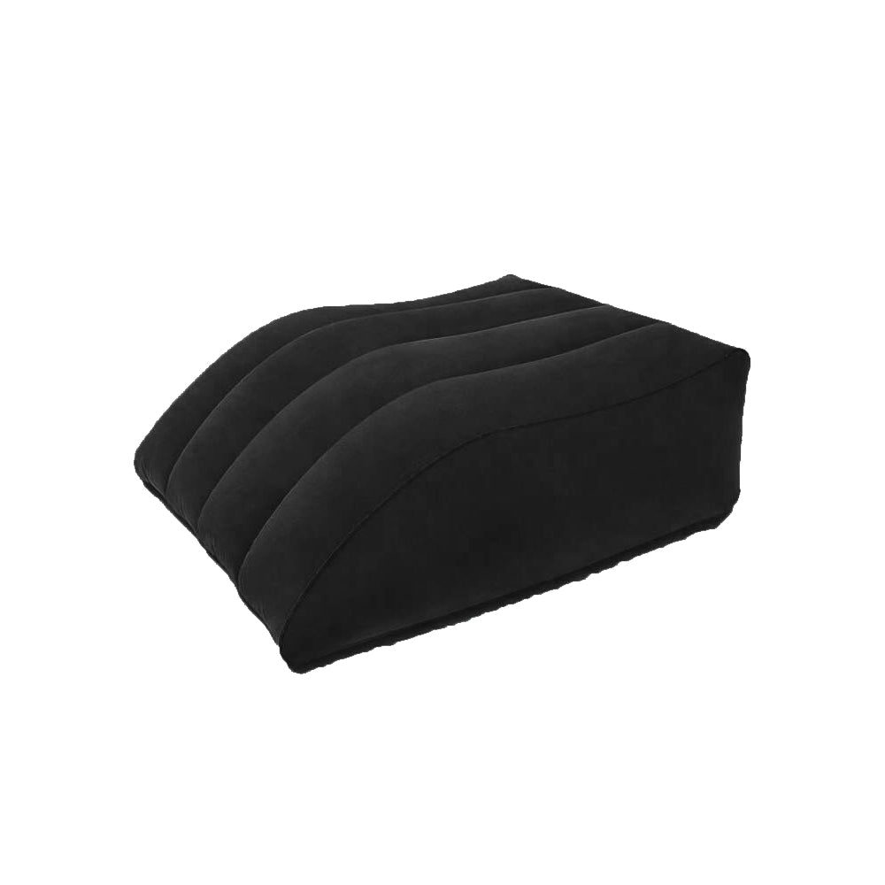 Wedge Pillow for Sleeping Inflatable Leg Elevation Pillow Leg Support Pillow for Ankle Foot Rest Black
