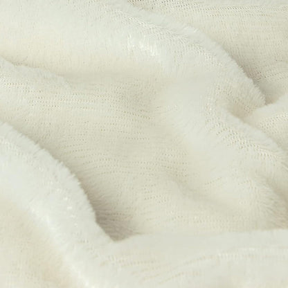 Shaggy Faux Fur Throw Blanket Plush Decorative Couch Sofa Blanket Beige