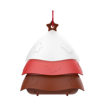 Foldable Rechargeable Christmas Music Night Light - Christmas tree