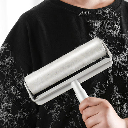 Adjustable Long Handle Lint Rollers Sticky Hair Remover for Floor Carpets Clothing
