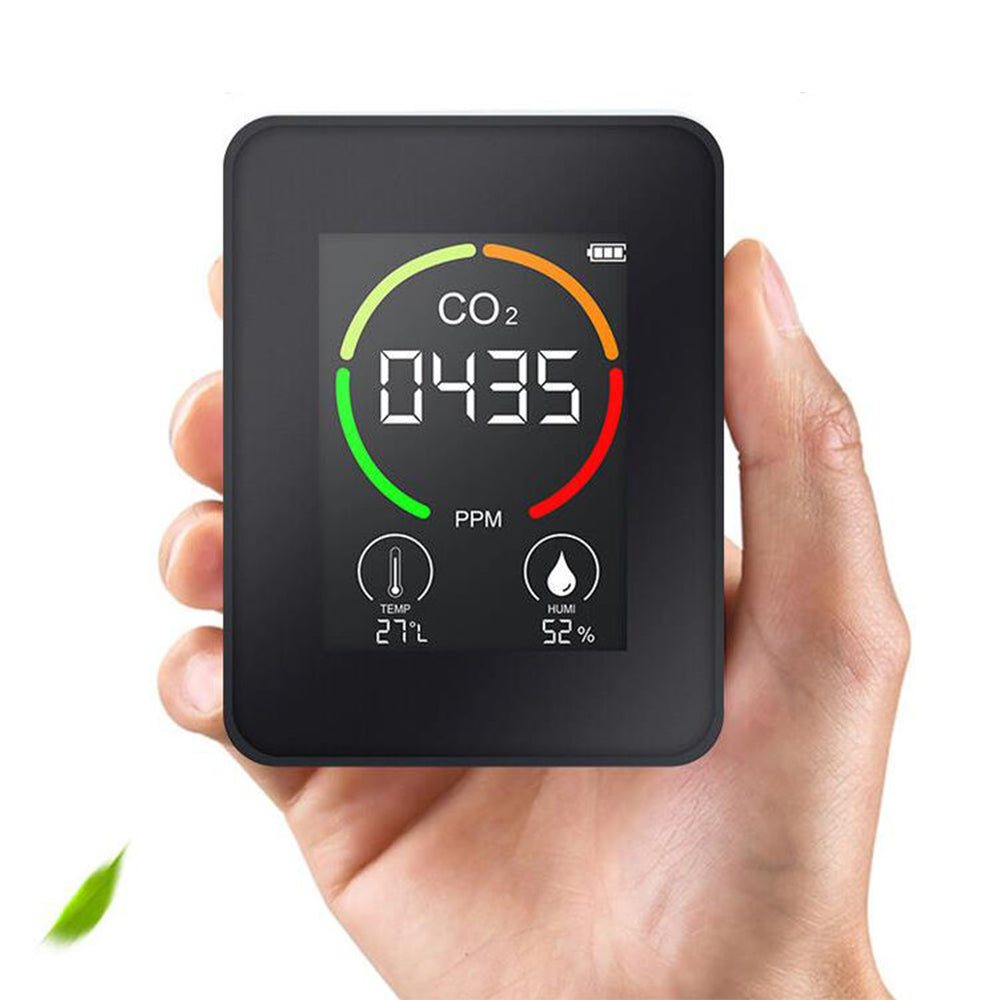 CO2 Meter Temperature Humidity Detector Air Quality Test Carbon Dioxide Monitor