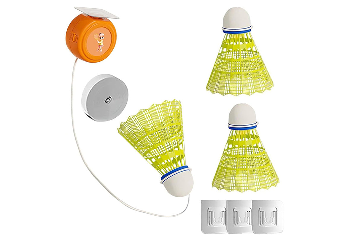 Single Player Badminton Trainer Automatic Rebound Badminton Trainer for Home Gym